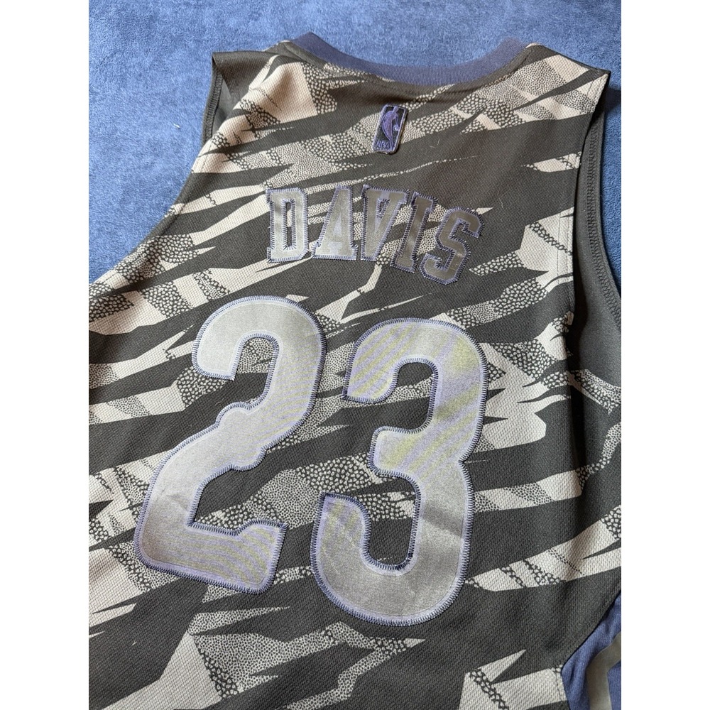 Anthony Davis New Orleans Pelicans Adidas Jersey Camo Adult Small NBA 23